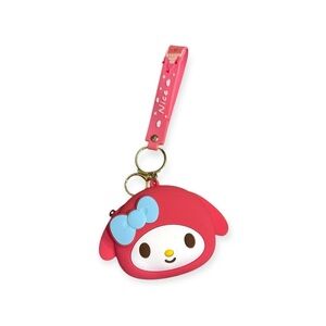 Sanrio My Melody Zippered Pouch Keychain
